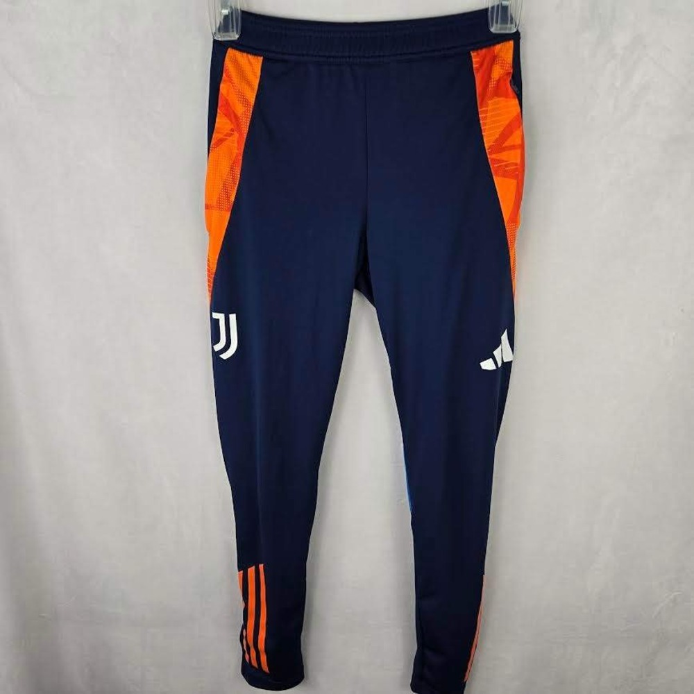 Adidas Juventus FC Training Track Pants Slim Fit Soccer Joggers XS Italy Serie A - Picture 1 of 6